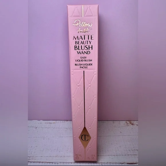Charlotte Tilbury MATTE BEAUTY BLUSH WAND PILLOW TALK (PEACH POP) 12ml/0.4 fl oz - Picture 1 of 3